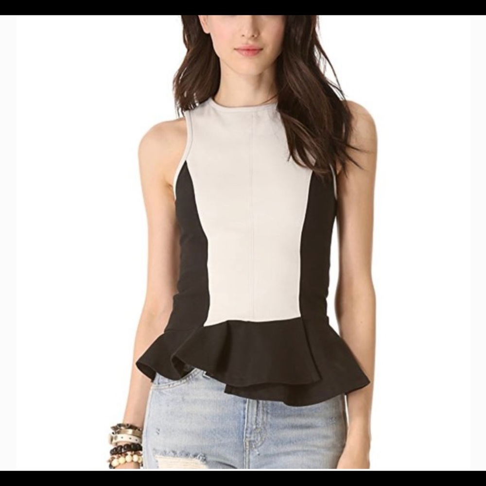 AIKO McMenamy Peplum Top S